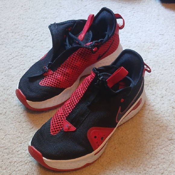 Nike Air PG4 Tie And Zip-up Sneakers - Picture 1 of 8